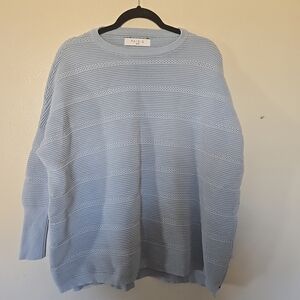 Paisie Oversized Boxy Fit Sweater Blue Small Medium